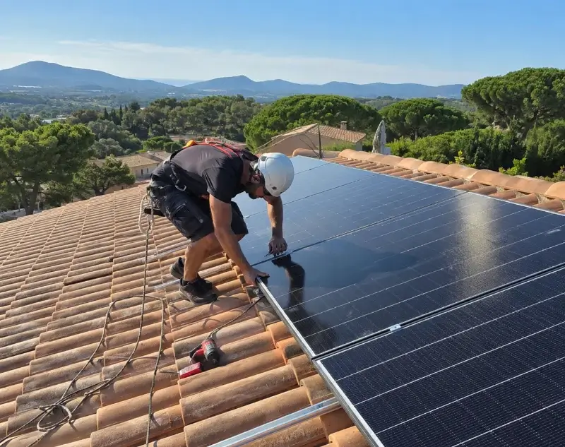 Installateur panneaux solaires Valdrôme — pose photovoltaïque sur toiture