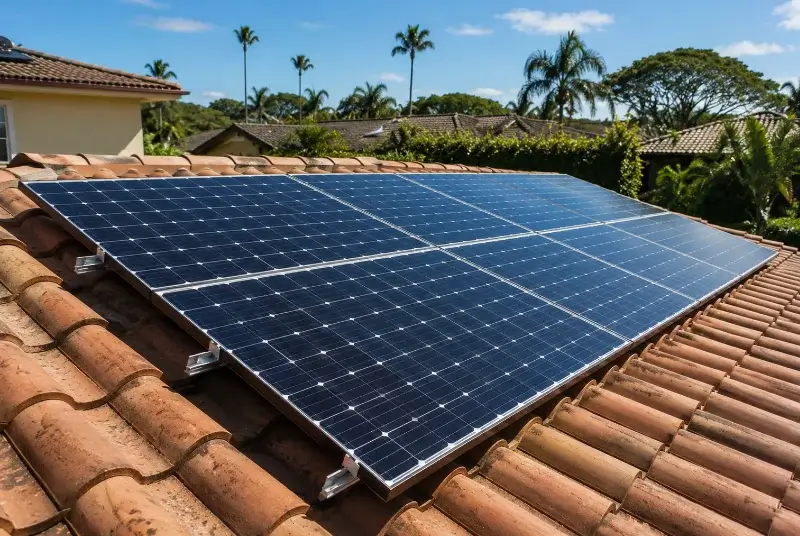 Installation de panneaux solaires à Valdrôme